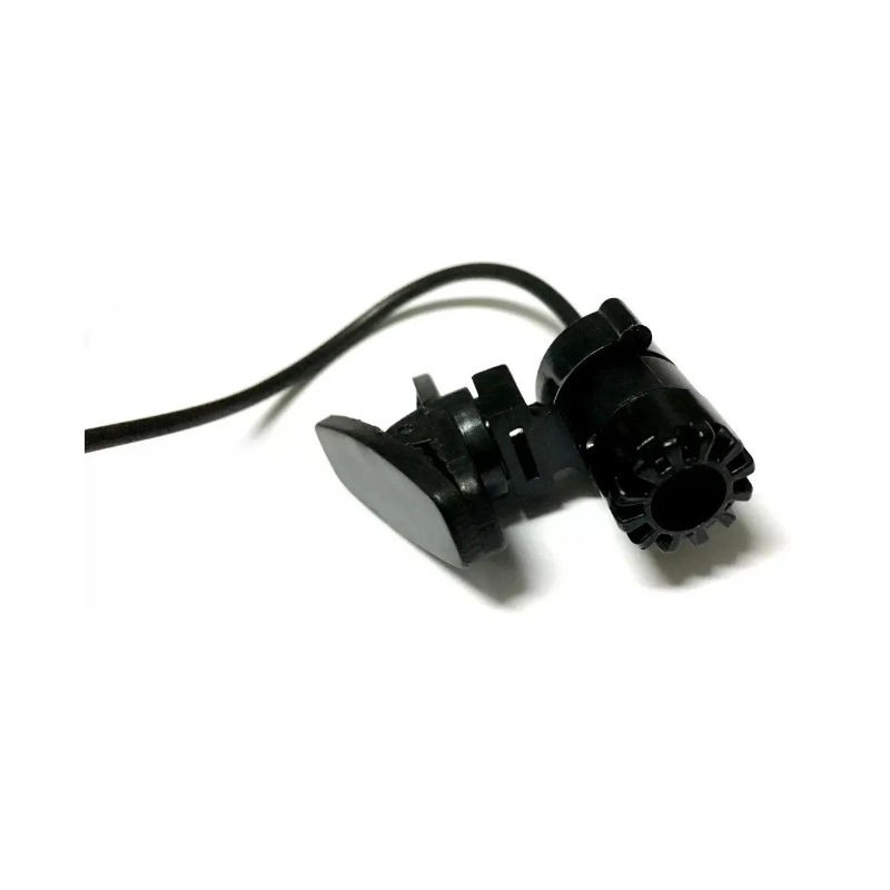 Micrófono PC Corbatero con clip Negro