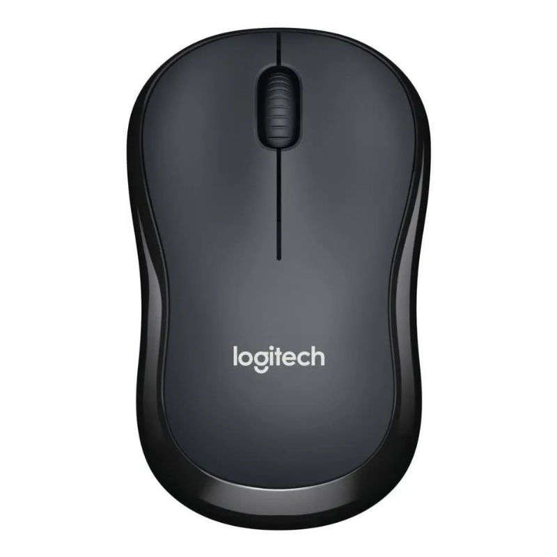 Mouse Logitech Inalámbrico M220 Silent Negro