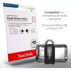 Pendrive Sandisk 32 GB Ultra Dual Drive OTG Usb 3.0