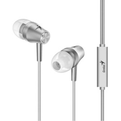 Auriculares Genius In Ear Hs-M360 Manos Libres Plateados