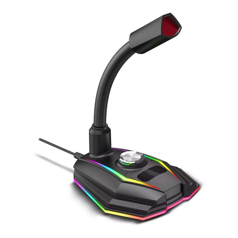 Micrófono USB Soul Xmic350 LED RGB Flexible